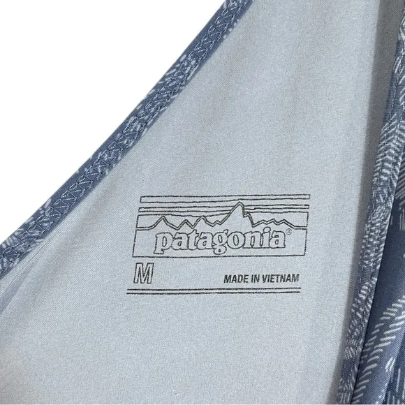 Patagonia Fleetwith Romper size Medium in Monkey Flower Current Blue - Picture 7 of 11